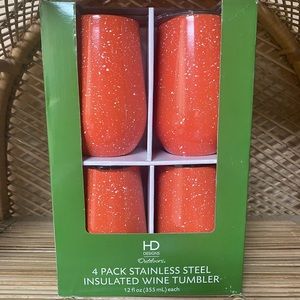 HD Design Wine Tumbler Set